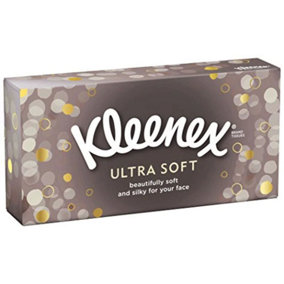 Kleenex Ultra Soft Tissues - Tissues in box (64 sheets)