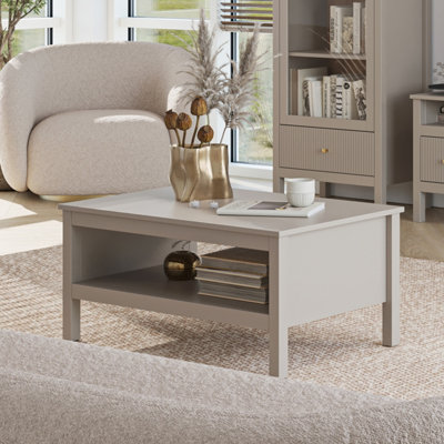 Taupe coffee table discount