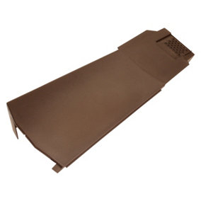 Klober KR9790-0247 Contract Dry Verge Unit  (20 Pack) - Right, Brown