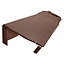 Klober KR9790-0247 Contract Dry Verge Unit  - Right, Brown