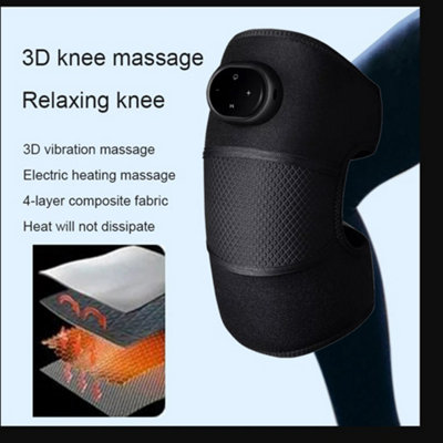Knee Pain Relief Knee Massager With Heat For Joint Pain Relief, Goldmille  Vibration Knee Brace Wrap Rechargeable Warm Therapy For Arthritis, Cramps,  Meniscus Pain Knee Pain Relief Wrap