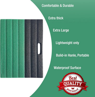 Kneeling Pads for Gardening 40 x 30 x 4cm Knee Pads Work Garden Kneeler Seat with Handles Ultra-Thick and Durable Multipurpose - 6