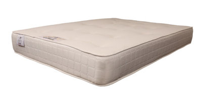Knight Sleep Alovera Ortho Sprung Memory Foam Medium Double Mattress - 4FT6