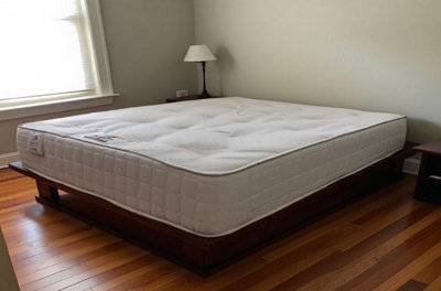 Knight Sleep Alovera Ortho Sprung Memory Foam Medium Double Mattress - 4FT6
