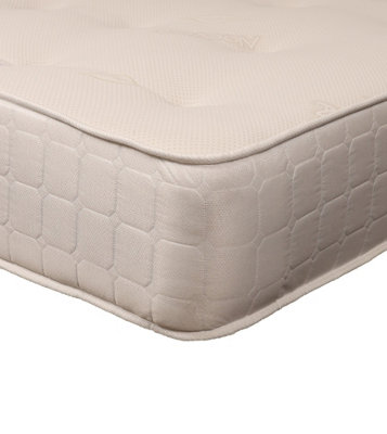 Knight Sleep Alovera Ortho Sprung Memory Foam Medium Small Double Mattress - 4FT