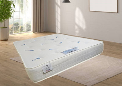 Knight Sleep Coolmax Gel Memory Spring Mattress With Edge Support Double Mattress - 4FT6