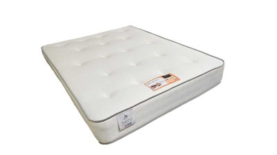 Knight Sleep Premium Hybrid 25 cm Deep Bonnell Sprung Memory Tufted Dual Sided Small Double Mattress - 4FT
