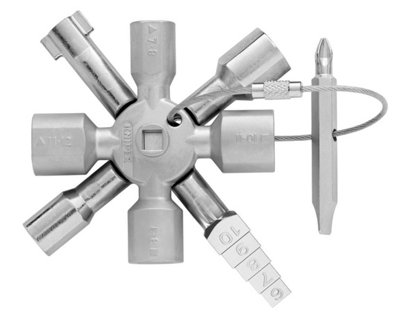 KNIPEX 00 11 01 Control Cabinet Keys TwinKey
