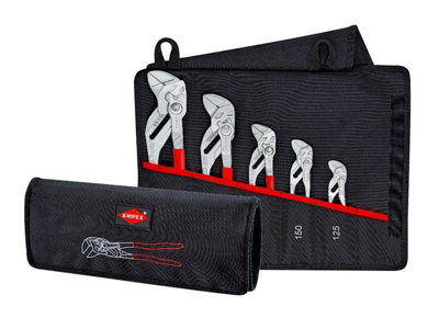 Knipex 00 19 55 S4 Pliers Wrench Set 5 Piece KPX001955S4