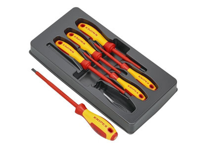 Knipex 00 20 12 V01 VDE Screwdriver Set 6 Piece KPX002012V01