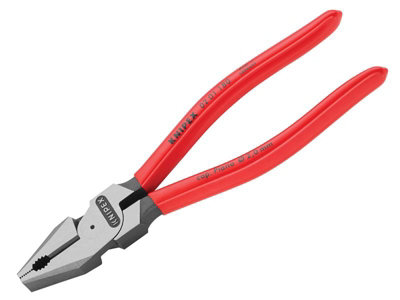 Knipex 02 01 180 SB High Leverage Combination Pliers PVC Grip 180mm (7in) KPX0201180