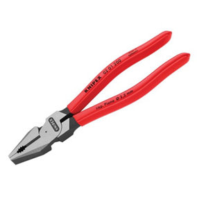 Knipex 02 01 200 SB High Leverage Combination Pliers PVC Grip 200mm (8in) KPX0201200