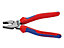Knipex 02 02 180 SB High Leverage Combination Pliers Multi-Component Grip 180mm (7in) KPX0202180