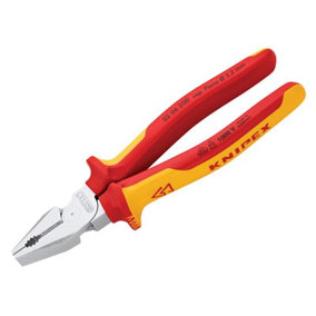 Knipex 02 06 200 SB VDE High Leverage Combination Pliers 200mm KPX0206200