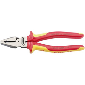 Knipex 02 08 200UKSBE VDE Fully Insulated High Leverage Combination Pliers, 200mm 31861