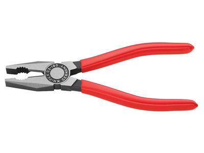 Knipex 03 01 180 SB Combination Pliers PVC Grip 180mm (7in) KPX0301180