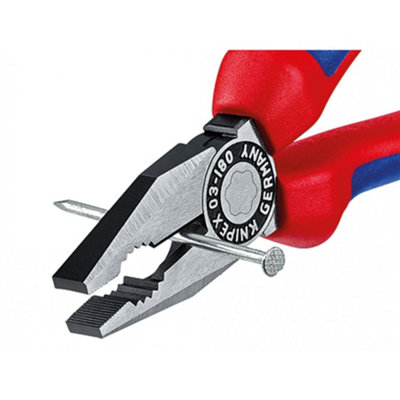 Knipex 03 02 Series Combination Pliers, Multi-component Grip Multi ...