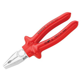 Knipex 03 07 200 VDE Combination Pliers Dipped Handles 200mm KPX0307200