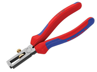 Knipex 11 02 160 SB End Wire Insulation Stripping Pliers Multi-Component Grip 160mm KPX1102160