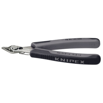 Knipex 125mm Non Bevel Electrostatic Super Knips (37069)