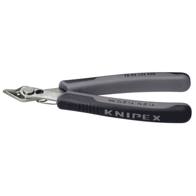 Knipex 125mm Non Bevel Electrostatic Super Knips 37069