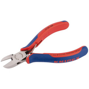 Knipex 130mm Bevelled Electronics Diagonal Cutters 27724