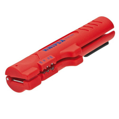 16 20 16 SB KNIPEX - Stripping tool | cable: 8÷28mm; Wire: round; Tool