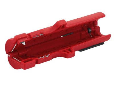 Knipex 16 64 125 SB Stripping Tool For Flat/Round Cable KPX1664125SB