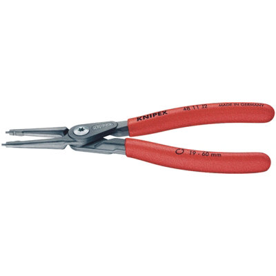 Knipex 180mm Internal Straight Tip Circlip Pliers 19 - 60mm Capacity 75079