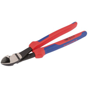 Knipex 250mm High Leverage Diagonal Side Cutter with 12deg Head (34605)