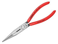 Knipex 26 11 200 SB Long Snipe Nose Side Cutting Pliers PVC Grips 200mm (8in) KPX2611200