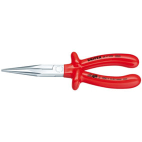 Knipex 26 17 200 Fully Insulated Long Nose Pliers, 200mm 21454