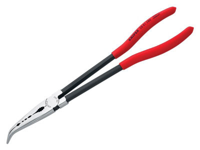 Knipex 28 81 280 SB Long Reach Bent Needle Nose Pliers 280mm KPX2881280