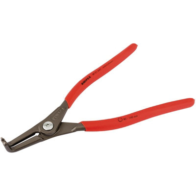 Knipex 305mm90deg External Straight Tip Circlip Pliers 85 - 140mm Capacity (75097)