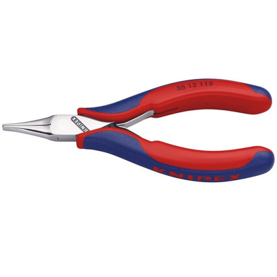 KNIPEX 35 12 115 Electronics Pliers with box joint with multi-component ...
