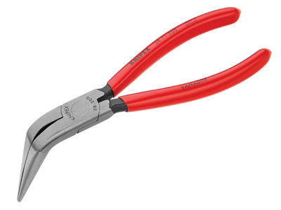 Knipex 38 71 200 Mechanic's Bent Nose Pliers 200mm KPX3871200