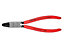 Knipex 44 21 J21 SB Circlip Pliers Internal 90 Bent Tip 19 - 60mm J21 KPX4421J21