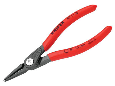 Knipex 48 11 J0 SB Precision Circlip Pliers Internal Straight 8-13mm J0 KPX4811J0