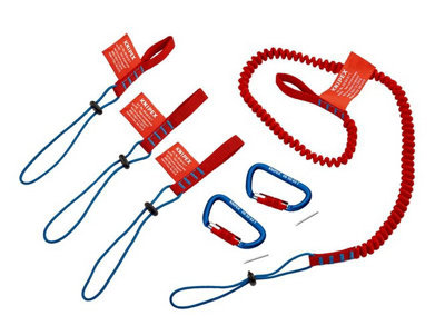 Knipex 6-Piece Tool Tethering System for Enhanced Safety and Protection