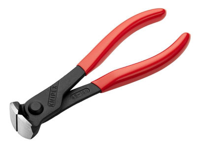 Knipex 68 01 160 End Cutting Nippers PVC Grip 160mm KPX6801160