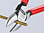 Knipex 70 01 140 SB Diagonal Cutters PVC Grip 140mm (5.1/2in) KPX7001140