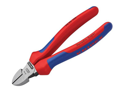Knipex 70 02 160 SB Diagonal Cutters Comfort Multi-Component Grip 160mm (6.1/4in) KPX7002160