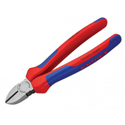 Knipex 70 02 Series Diagonal Cutters, Multi-component Grip Multi Colour ...