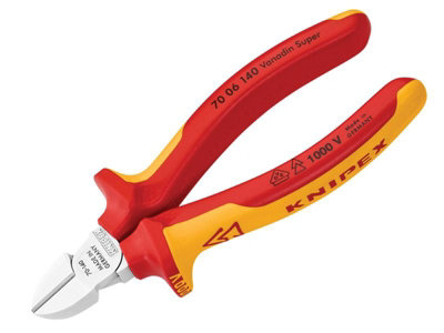 Knipex 70 06 140 SB VDE Diagonal Cutter 140mm KPX7006140