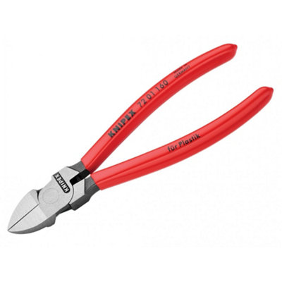 Knipex 72 01 160 Diagonal Cutters For Plastics 160mm Multi Colour (One ...