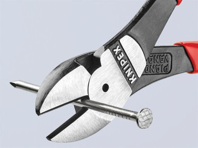 Knipex 74 01 250 SB High Leverage Diagonal Cutters PVC Grip 250mm (10in) KPX7401250