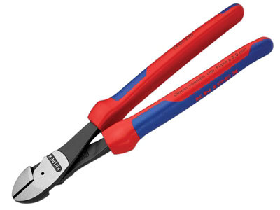 Knipex 74 02 250 SB High Leverage Diagonal Cutters Multi-Component Grip 250mm (10in) KPX7402250