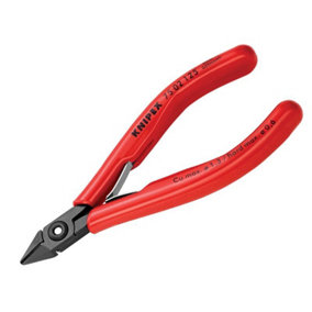 Knipex 75 02 125 SB Electronic Diagonal Cut Pliers Extra Slim PVC Grip 125mm KPX7502125