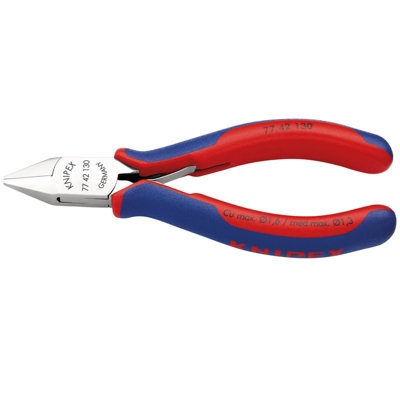 KNIPEX 77 42 130 Electronics Diagonal Cutter, 130mm 27729