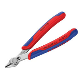 Knipex 78 03 125 SB Electronic Super Knips Multi-Component Grip 125mm KPX7803125